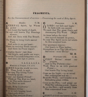 1897 Canada hymnal for Church of Baptised Believers Toronto