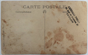 France Toulon carte postale photo 2 enfants début XXème