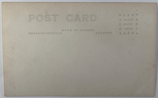 Canada carte postale photo Palais Montcalm Québec c. 1930s