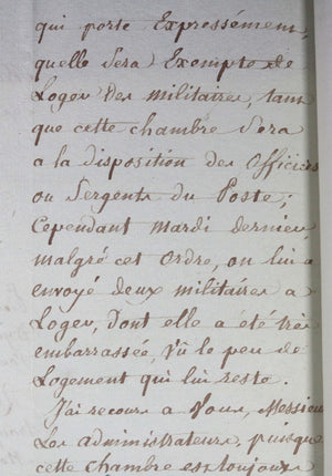 1814 France Dijon pétition logement troupes alliés défaite Napoléon