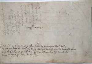 1627 quittance Claude le Tonnellier de Breteuil, conseiller Louis XIII