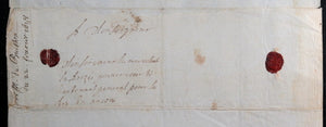 1638 lettre flatteuse à Urbain de Maillé-Brézé Gouverneur de Saumur