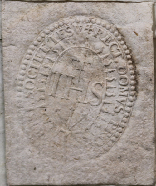 1664 Paris novitiate Compagnie de Jesus, quittance rente sur tailles