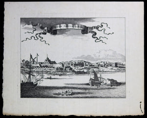 @1690 print of New Amsterdam (New York)