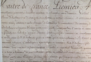 1725 Versailles Louis XV et Phélypeaux, lavendier paneterie commun