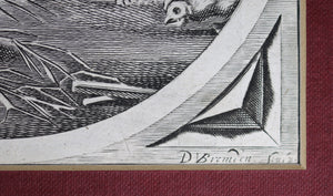 @1726 two engravings of Jacob Cats Dutch proverbs (van de Venne)