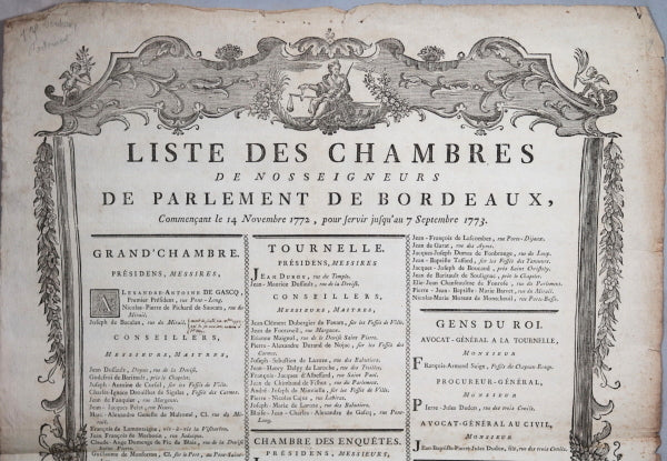 1871 Chez Eschenauer Benecke & Co. Bordeaux (vins) Prix-Courant