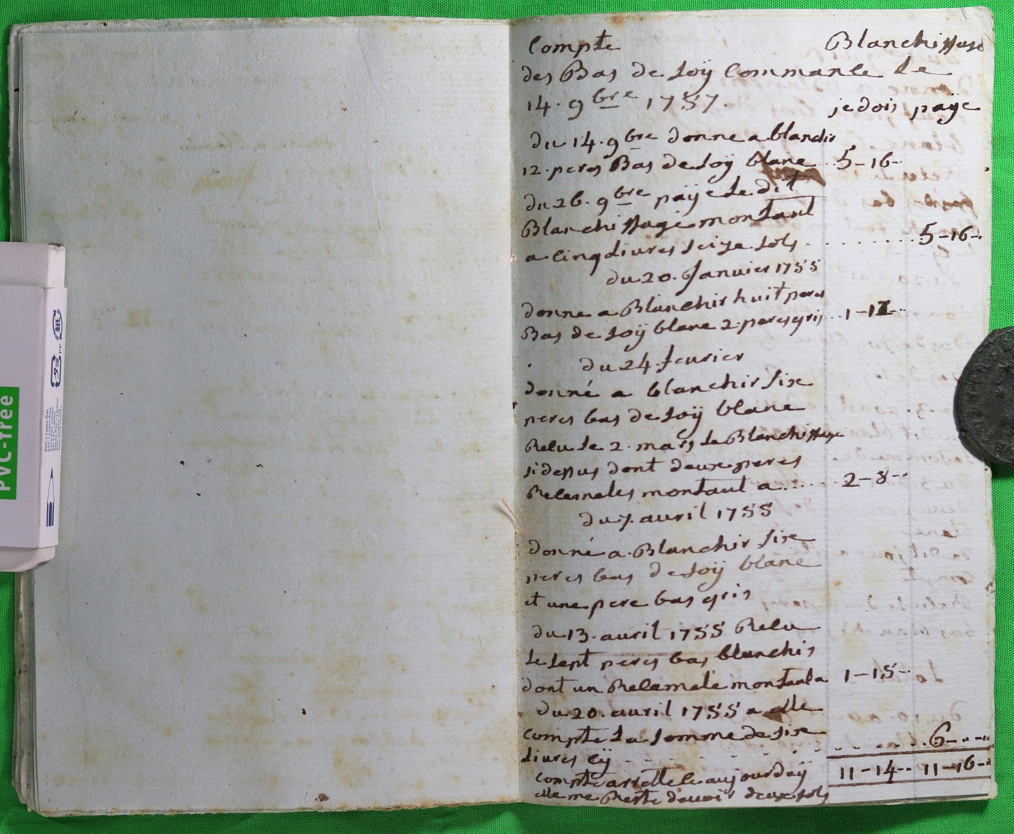 1787 Perpignan - livre de dépense manuscrit (Perruquier, Cordonnier et Blanchisserie) 1787 Perpignan - livre de dépense manuscrit (Perruquier, Cordonnier et Blanchisserie)