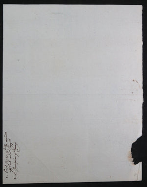 1790 lettre Charles Louis Victor prince de Broglie Assemblée nationale