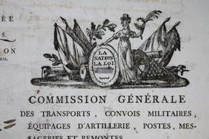 1792 licenciement Adjudant équipage d’artillerie Armée des Alpes