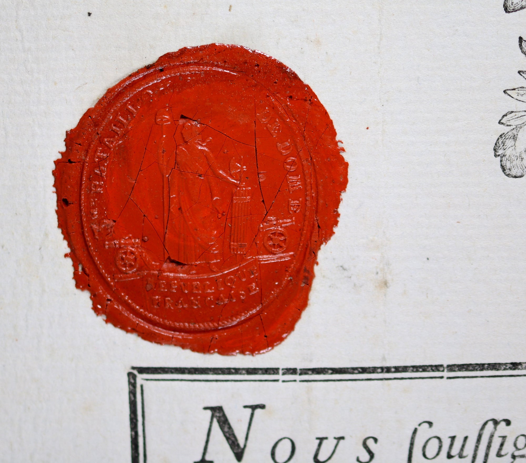 1793 Congé Absolu - 3e bataillon infanterie du Puy-de-Dôme