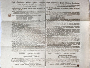 1794 Représentants de Peuple auprès Armées - levé de contributions 