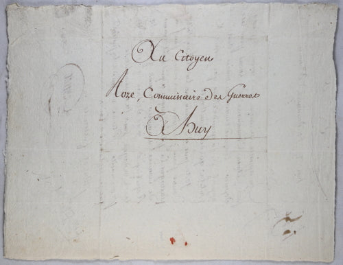 1794 lettre sur manque d'espace pour cordes des clochers, Huy Belgique