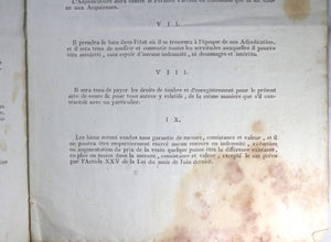 1794 vente des biens de l’émigré Prince de Lambesc, Seine Inférieure