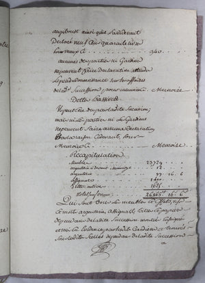 1795 fabuleux inventaire après décès d'un cultivateur, Houdan (Yvelines)