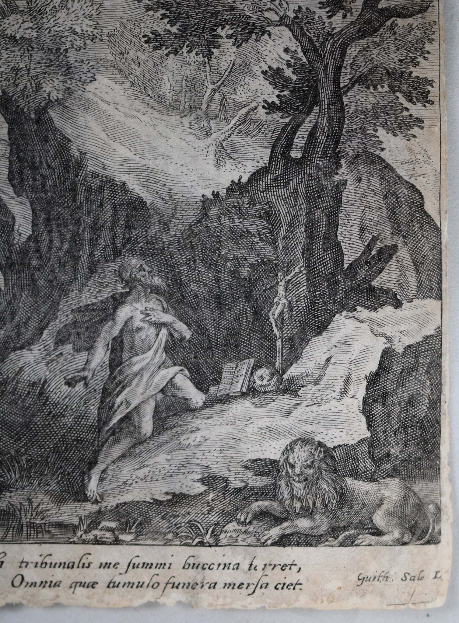 17th century Dutch religious print Crispijn van de Passe