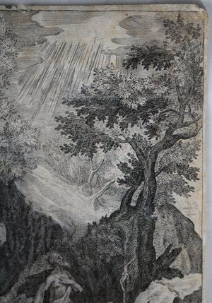 17th century Dutch religious print Crispijn van de Passe