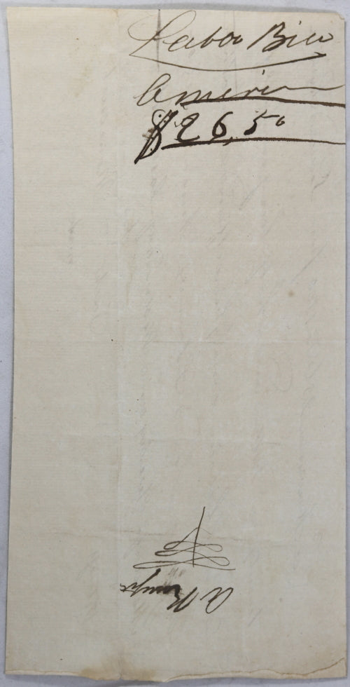 1800 Havana payment for work by ‘negros’ on Schooner Americanius