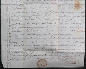 1802-03 2 lettres Capitaine Auger navire Union (Au Havre/Cap Français)