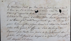 1813 1er Empire Limoges deux lettres sur Tixier conscrit militaire