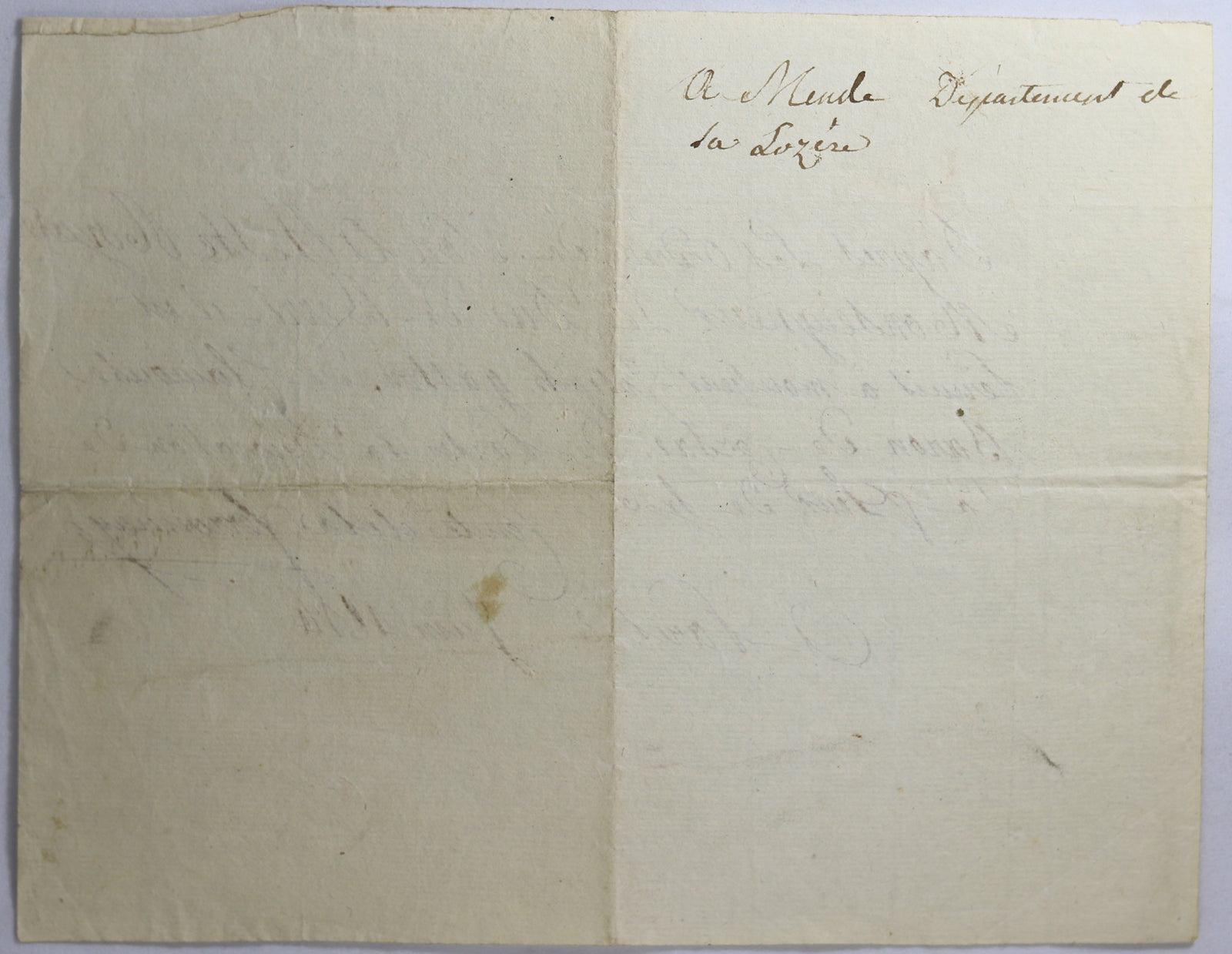 1814 Restauration decoration de la Fleur de Lys pour Baron de Corsac