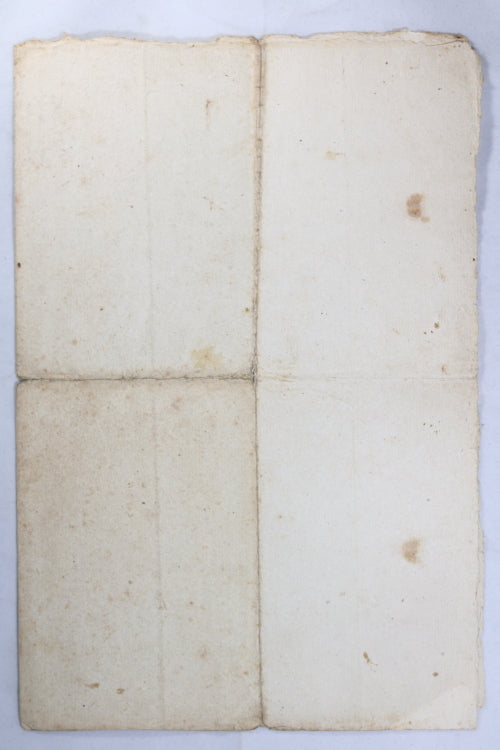 1816 attestation pour un militiare, St. Jean de Maurienne (Savoie)