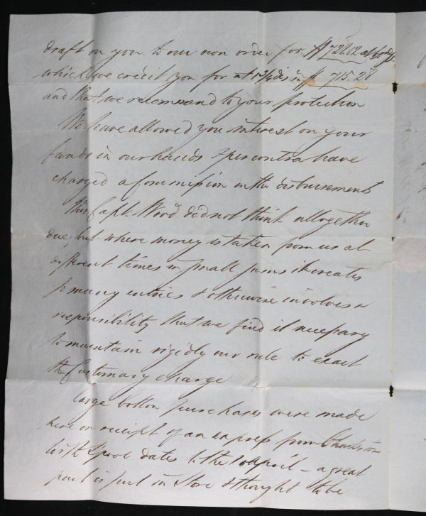 1825 New Orleans, to Boston merchant Silsby about ship to France