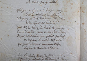 1830 Épitre au Roi Louis Philippe d'Orléans par Lafont d’Ausonne