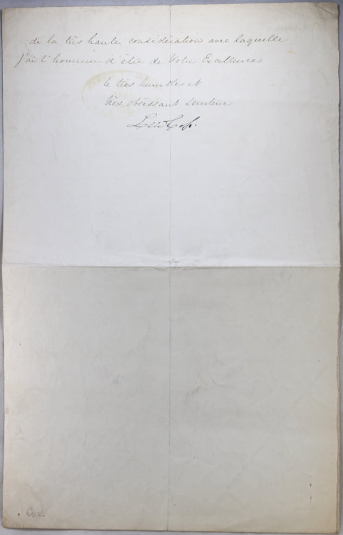 1841 US Ambassador to France, research on officer War of Independence