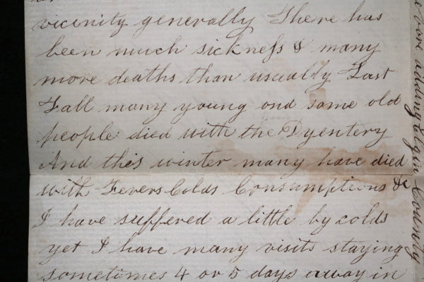 1863 Canada West, letter from farmer to brother in Union Army (Ohio)