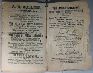 1865 New-England Almanac and Farmer’s Friend