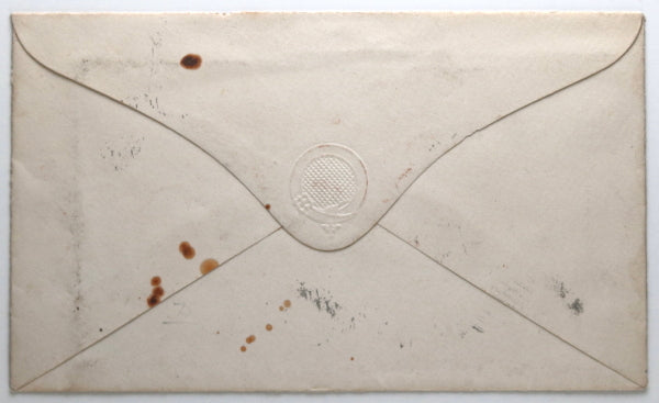 1867 signed envelope P.A. Tremblay, Member of 1st Canadian Parliament