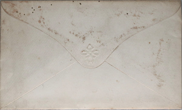 1868 Canada envelope from A.W. Savary, Member 1st Canadian Parliament