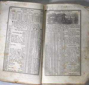 1869 Leavitt's Farmers Almanac (USA)