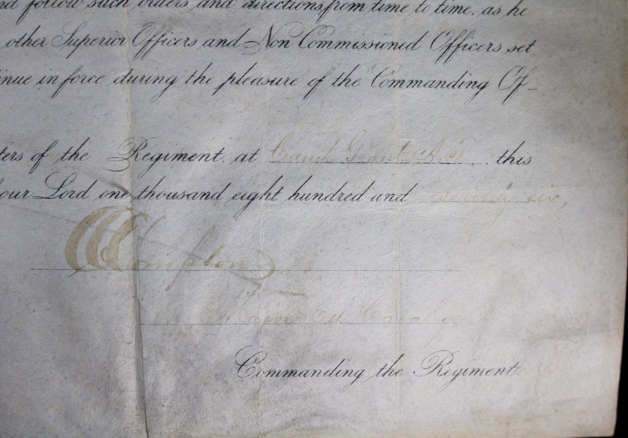 1876 promotion to sergeant 6th Regiment US Cavalry Indian Wars (Arizona)