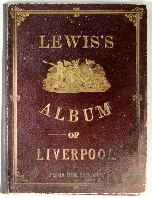 1886 Lewis's souvenir photo album Liverpool UK Intl Exhibition