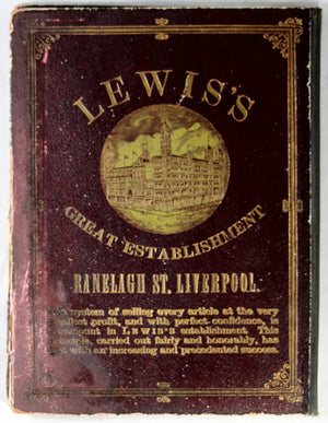 1886 Lewis's souvenir photo album Liverpool UK Intl Exhibition