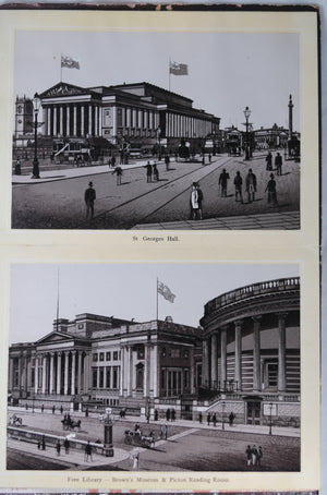 1886 Lewis's souvenir photo album Liverpool UK Intl Exhibition