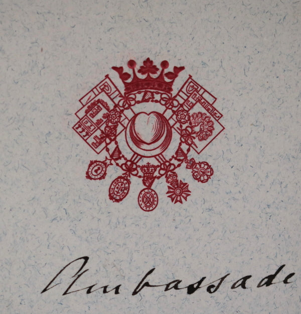 1893 Paris letter British Ambassador Marquess Dufferin, Pierre Loti
