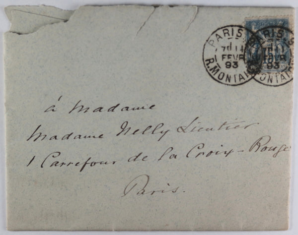 1893 Paris letter British Ambassador Marquess Dufferin, Pierre Loti