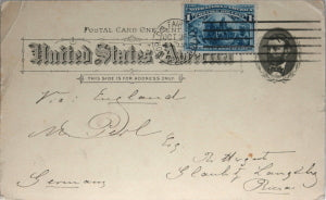 1893 postcard Columbian Exhibition- The Electrical Building, Chicago