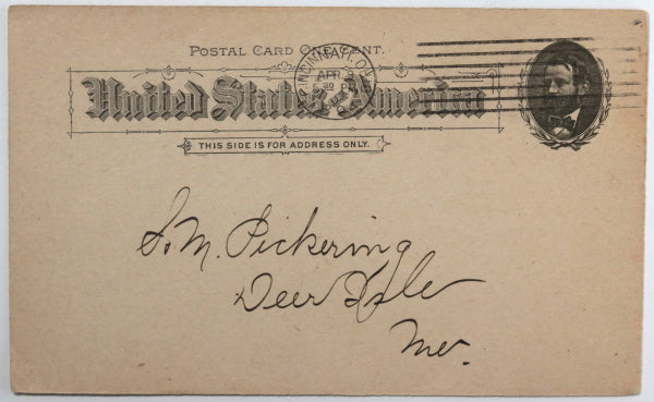 1894 Cincinnati OH, recruiting agents for selling Victor safes