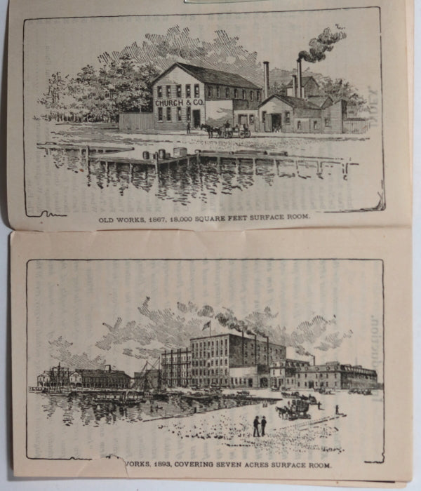 1895 pamphlet recipes Arm & Hammer 'Book of Valuable Receipts'