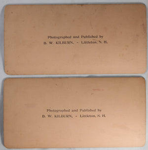 1896/7 Set of 3 stereoscopic photos by Kilburn