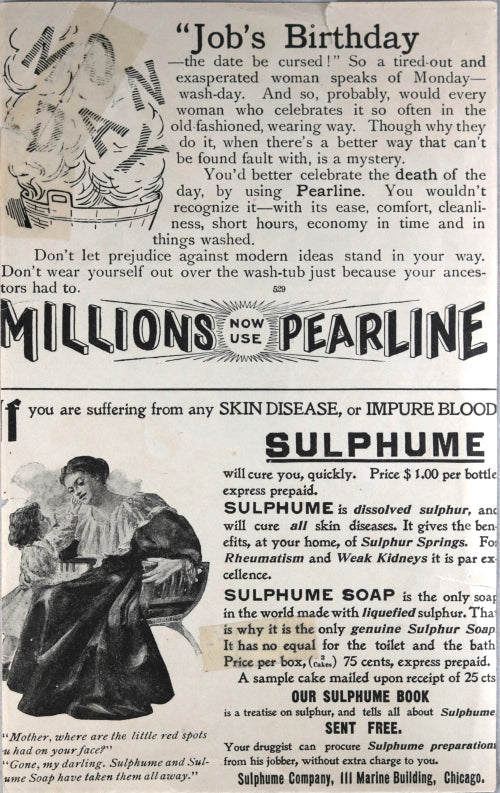 1897 magazine advertising for Columbia Bicycles – Pope Manufacturing