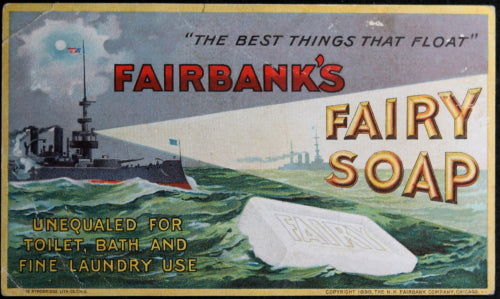 1898 Advertising card for Fairbanks Fairy Soap (USA)