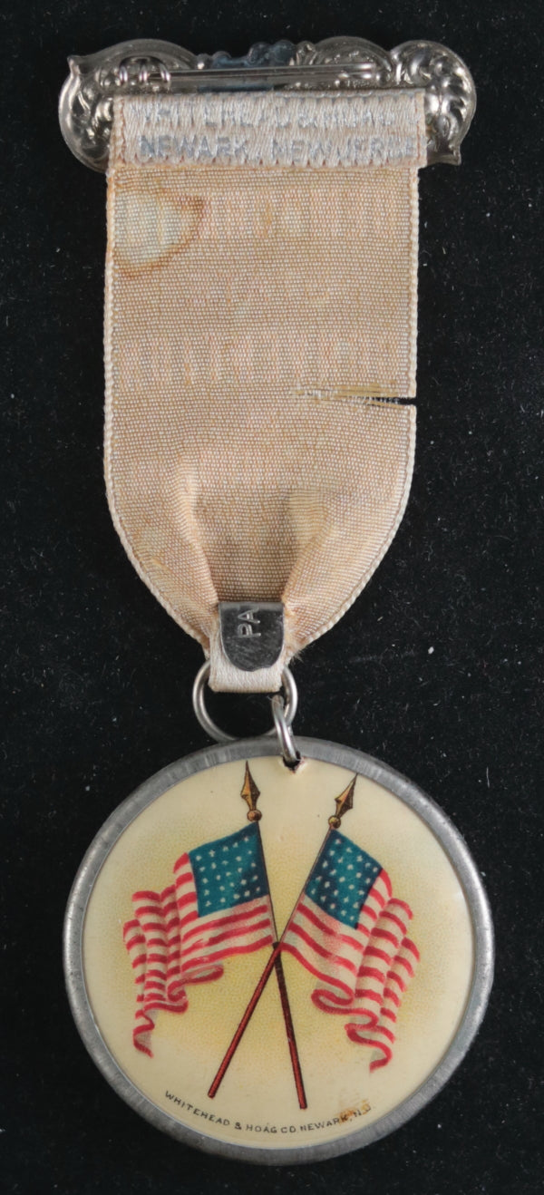 1898 Pennsylvania ribbon & button,  Albright for Supreme Court Justice