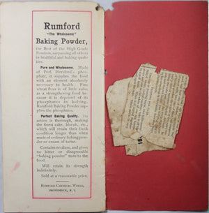 1900 ‘Cooking made Easy’ by Lily Haxworth, Rumford Baking Powder