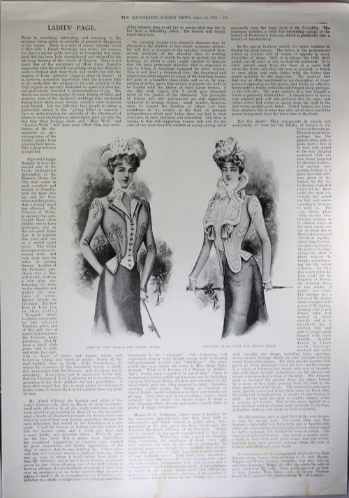 1900 full page UK  newspaper advertising for Cadbury Cocoa