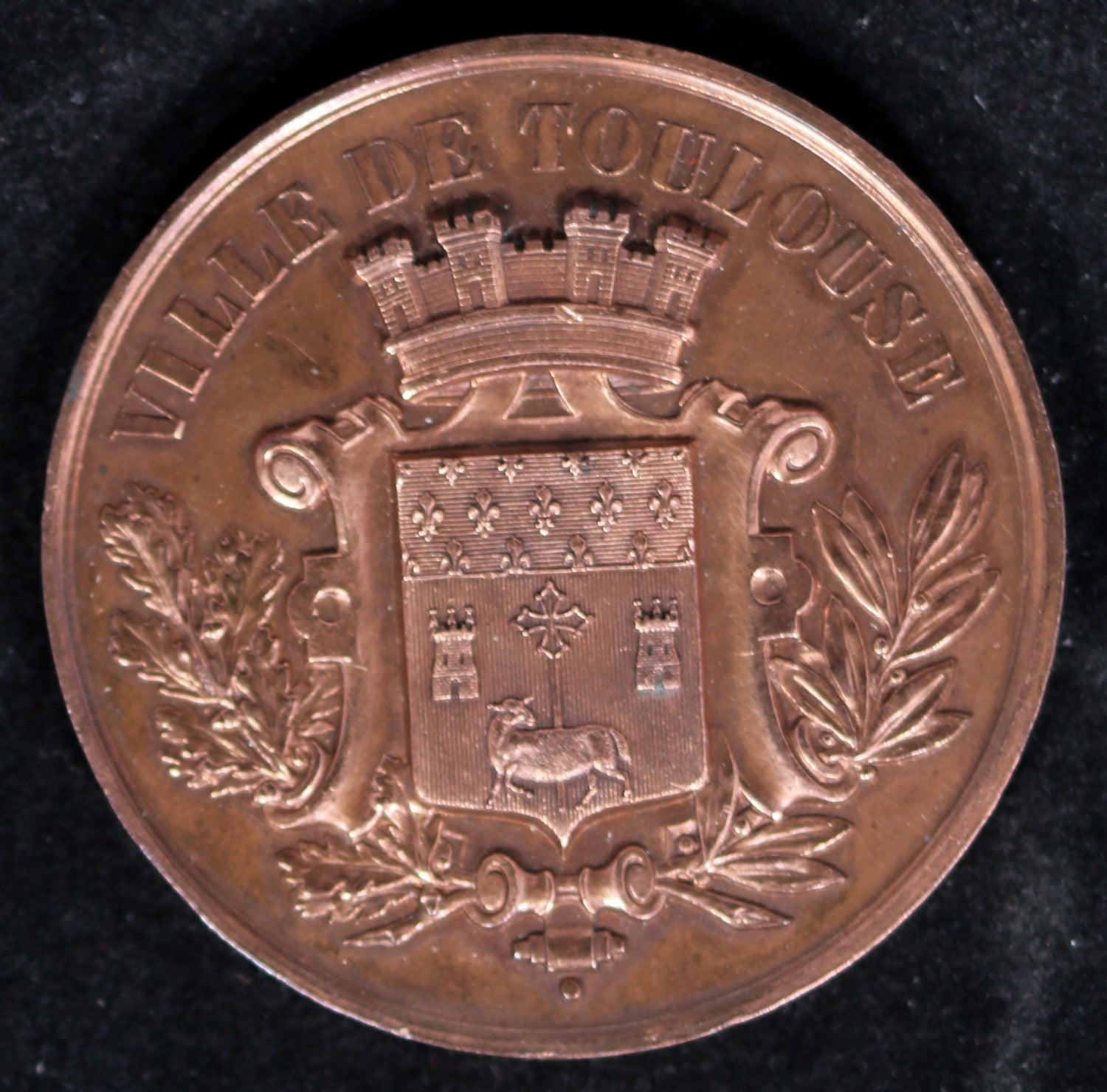 1900 medaille Conservatoire de musique de Toulouse